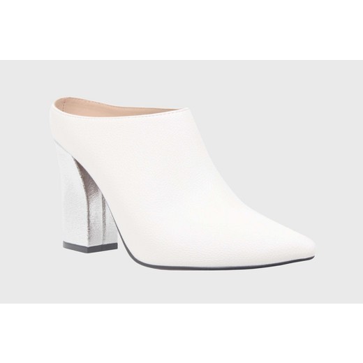 Women's Trisha Pointed Toe Silver Heel Mules - Who What Wear™ | Target
