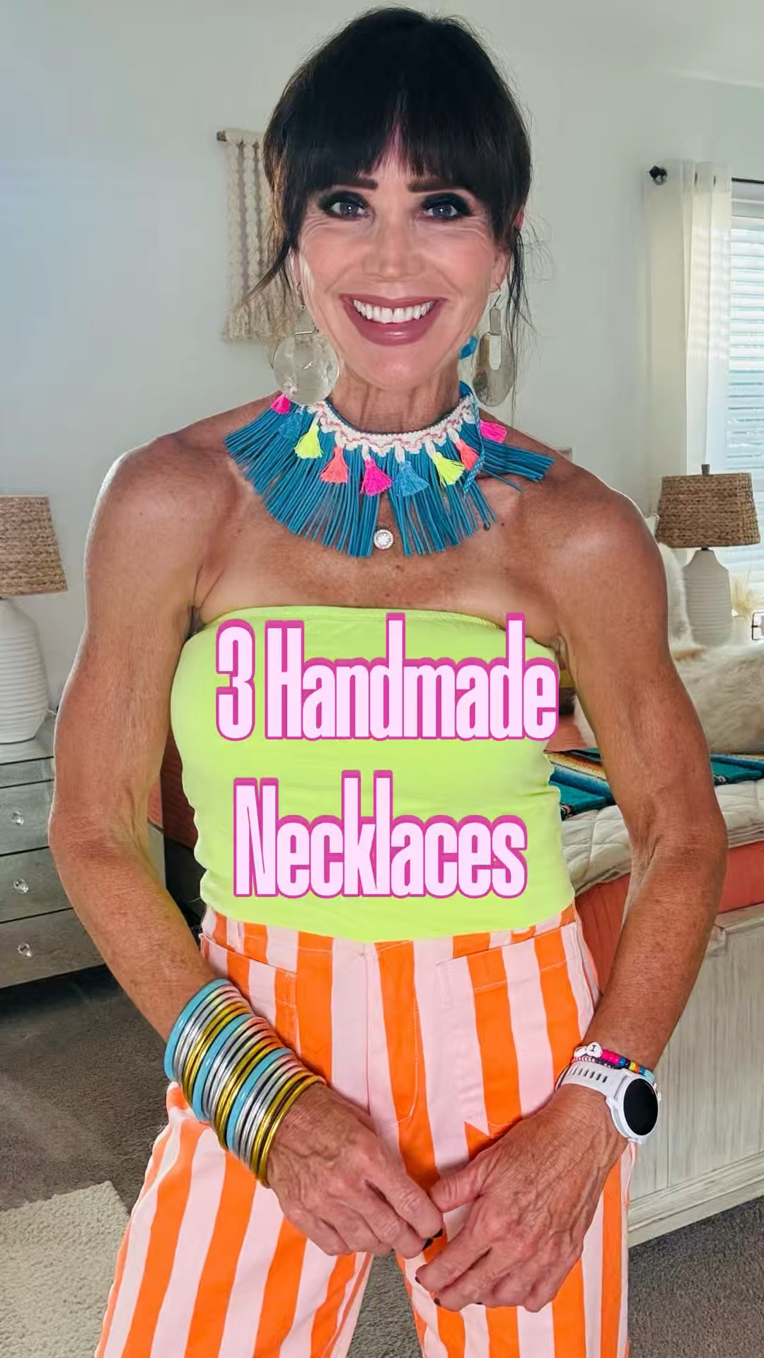 Three new necklaces I made yesterday!  I think they are so fun! Which one is your fav?

#LTKootd #LTKSeasonal #LTKOver40
