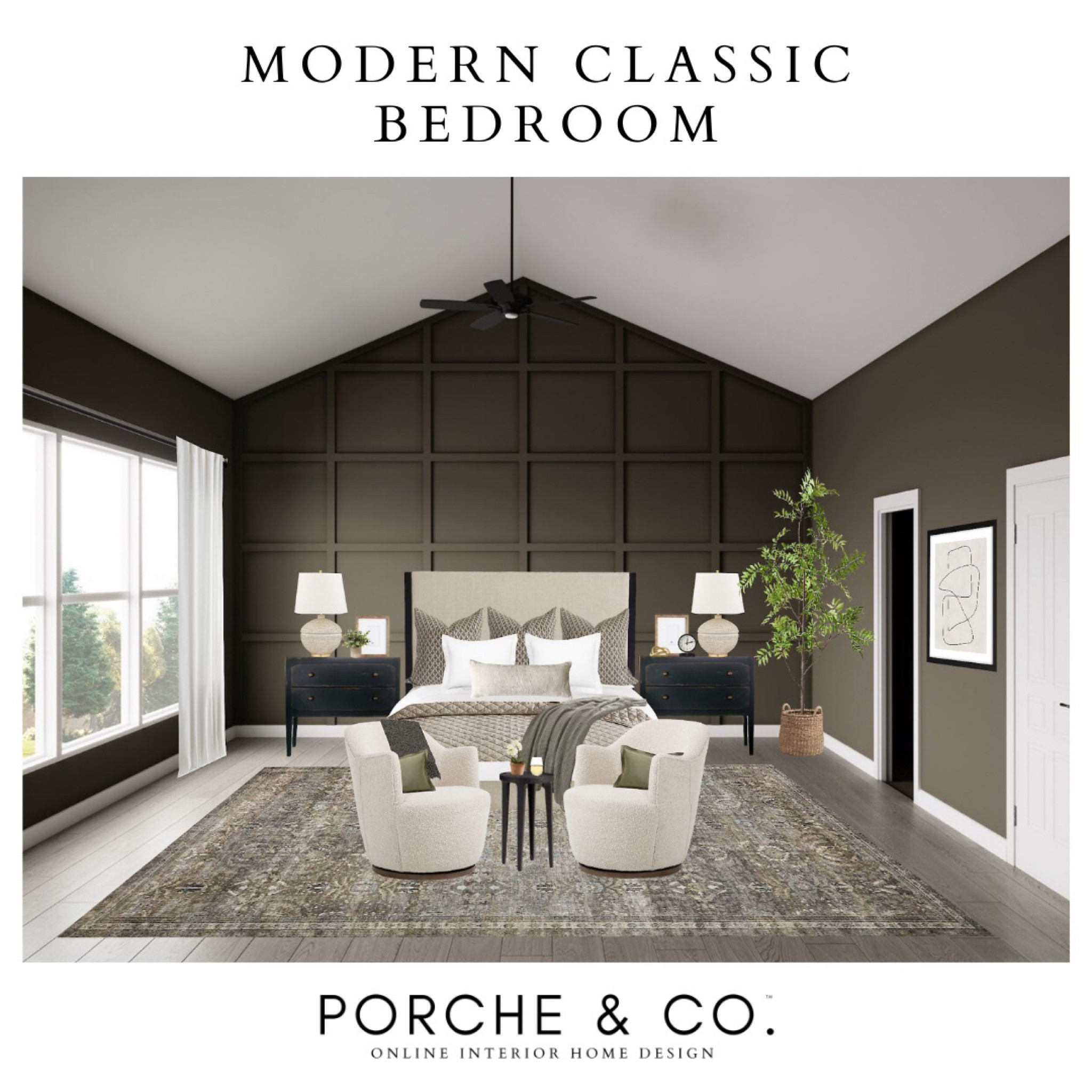 Modern classic bedroom, bedroom decor, bedroom design, bedroom inspo, primary bedroom #clientdesign #edesign #virtualinteriordesign

#LTKstyletip #LTKhome #LTKSeasonal