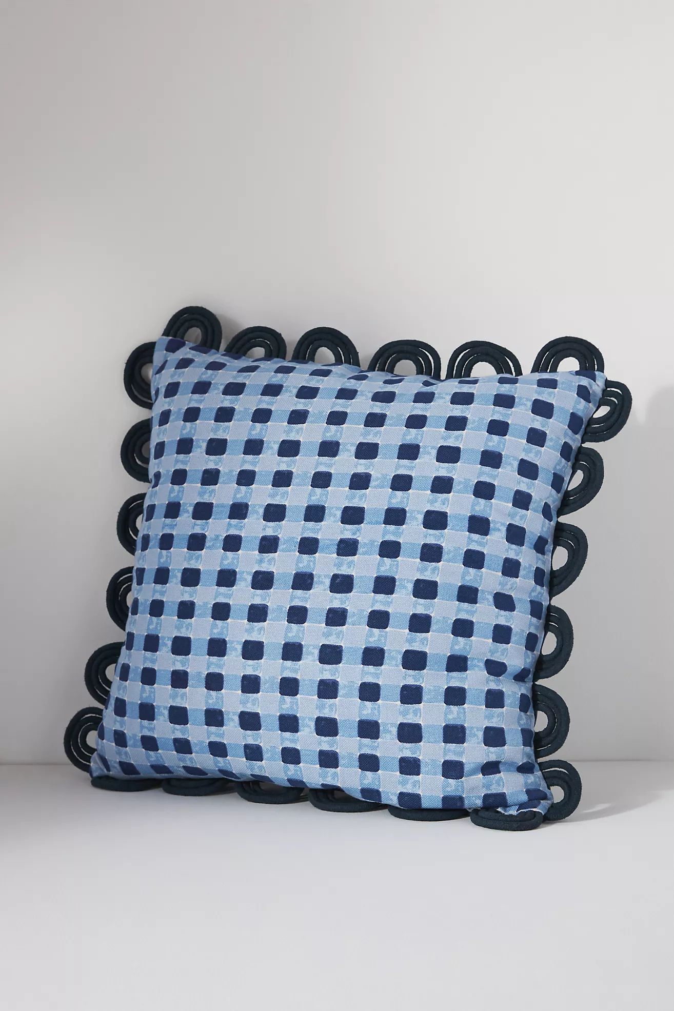 Gingham Capri Pillow | Anthropologie (US)