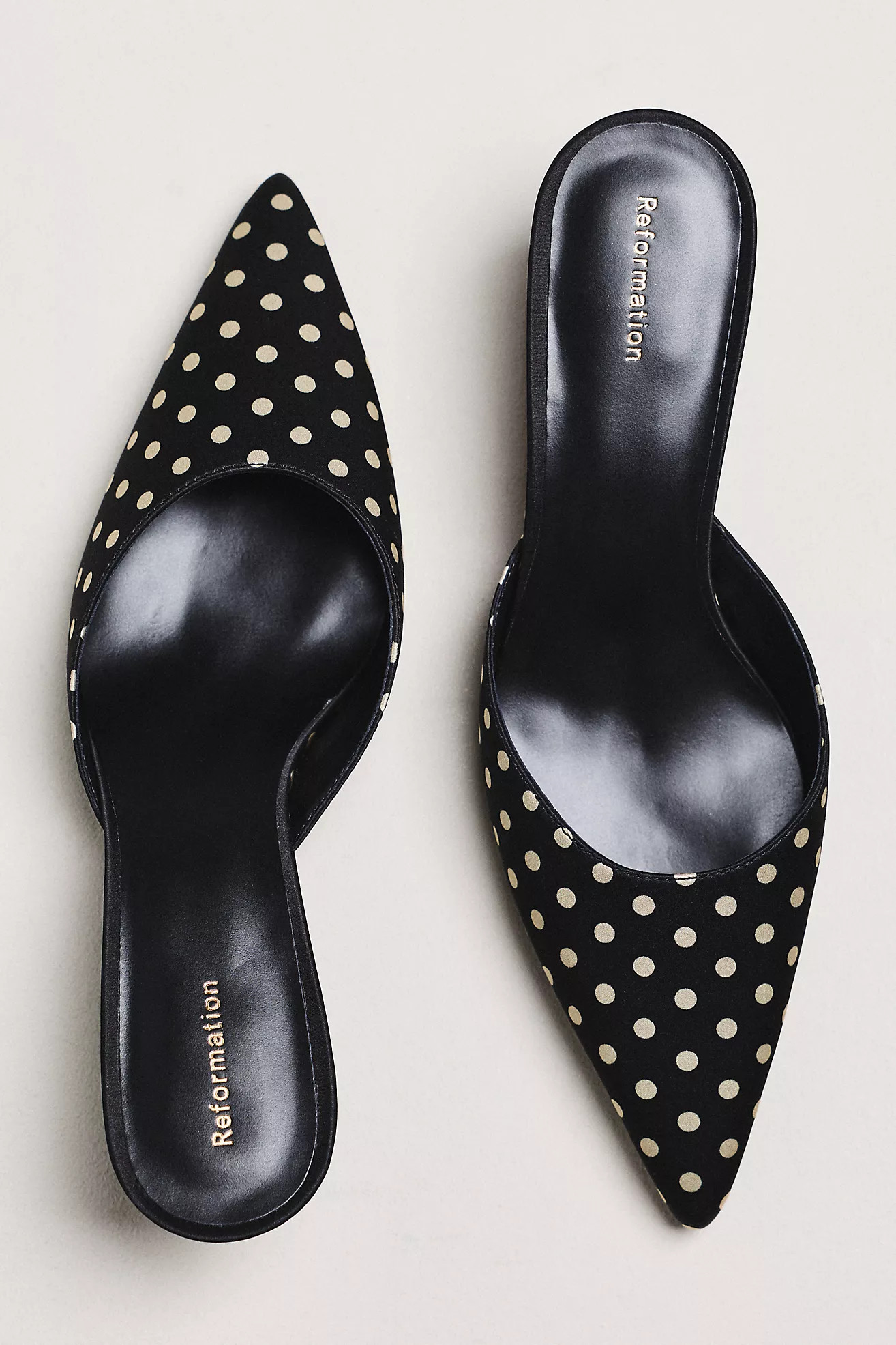 Reformation Wilda Kitten-Heel Mules | Anthropologie (US)