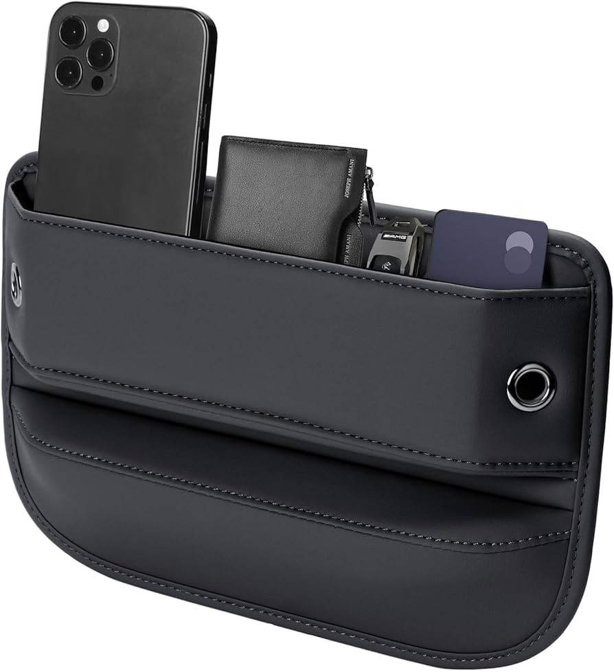 Universal Fit Car Gap Filler, Premium Leather Seat Gap Filler Organizer, Car SUV Truck Essentials... | Amazon (US)