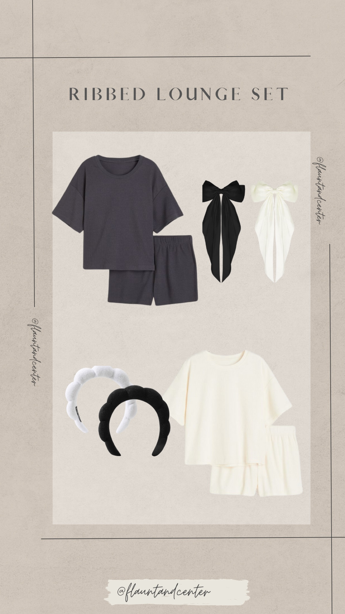 Ribbed lounge set

#LTKstyletip