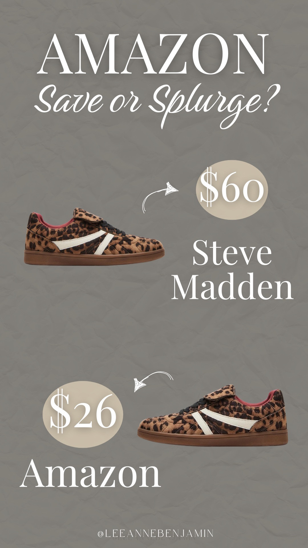 So excited about these Steve Madden look for less sneakers! Get the look with more than half the price! 

#LTKHoliday #LTKCyberWeek #LTKootd