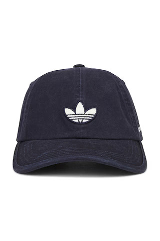 adidas Originals x Sporty & Rich Cap in Dark Navy from Revolve.com | Revolve Clothing (Global)