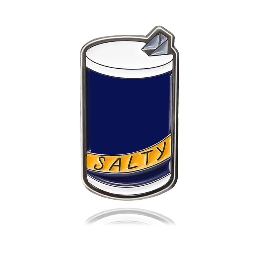 Salty Girl Pins, Enamel Hat Pins for Backpacks Brooches and Pins for Girls as Back to School Funn... | Amazon (US)