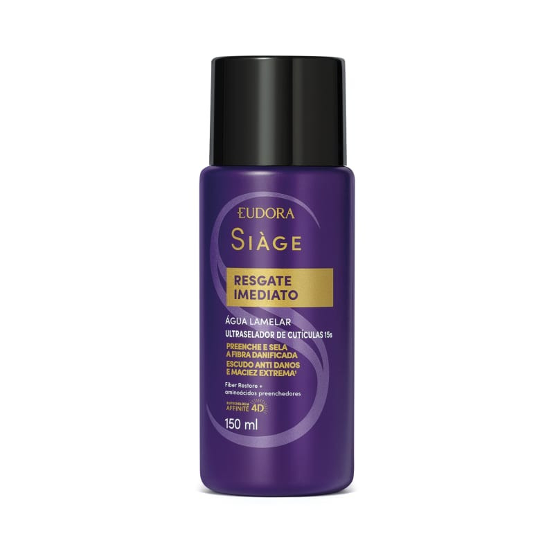 Água Lamelar Siàge Resgate Imediato 150ml | Eudora | Eudora (BR)