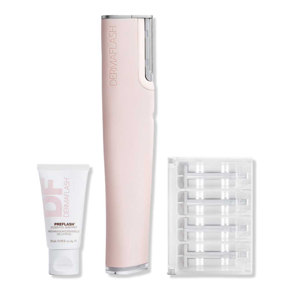 DERMAFLASH LUXE+ Advanced Sonic Dermaplaning + Peach Fuzz Removal - Blush | Ulta