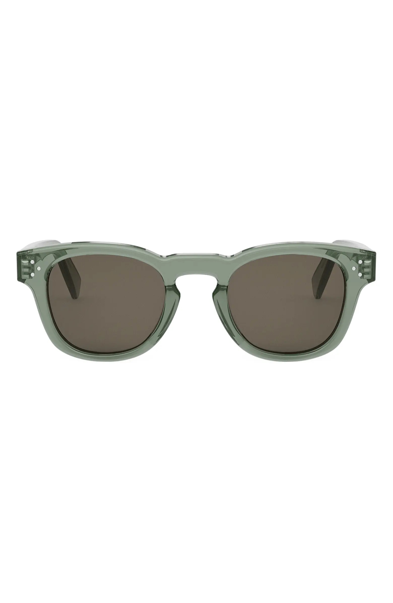 Bold 3 Dots 49mm Square Sunglasses | Nordstrom