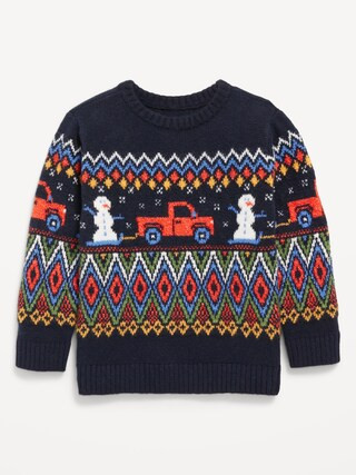SoSoft Fair Isle Sweater for Toddler Boys | Old Navy (US)