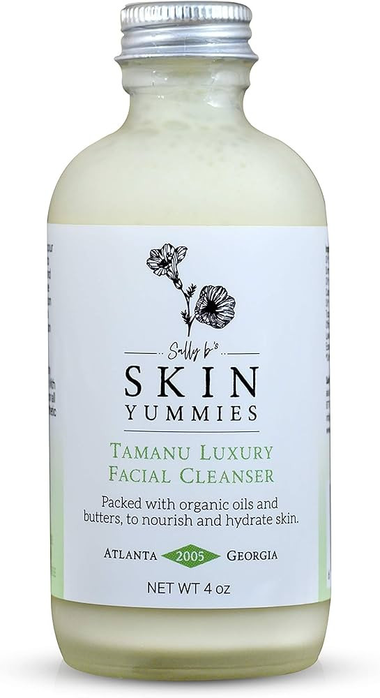 Sally B's Tamanu Luxury Facial Cleanser/Cleansing Milk for Sensitive Skin/EWG Verified/Redness Re... | Amazon (US)