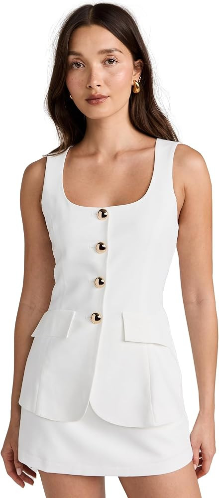 Amanda Uprichard Women's Kya Romper | Amazon (US)