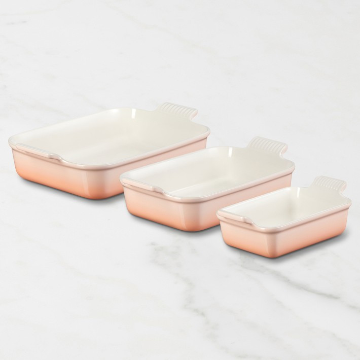 Le Creuset Heritage Open Rectangular Dishes, Set of 3 | Williams-Sonoma
