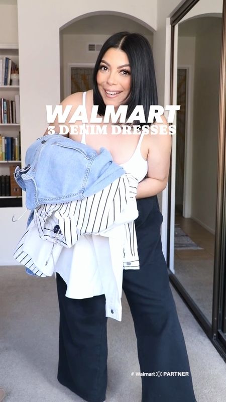 3 Denim Dresses from @walmartfashion
#walmartpartner | Which one is your favorite? 1-2-3

I love the quality of these dresses, they are thick and have good weight to them! Denim Blue is classic, but the stripes are so fun!! Find all of these and more on my LTK or at Walmart! 

For Size Reference I am wearing a size Medium and I am a true 10/30

#walmartfashion #walmart #walmartstyle 

#LTKSeasonal #LTKmidsize #LTKVideo