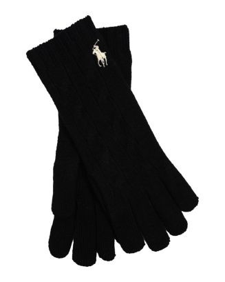 Wool & Cashmere Classic Cable Gloves | Bloomingdale's (US)