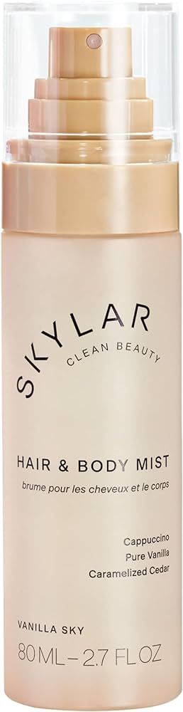 Skylar Vanilla Sky Hair & Body Mist | Hypoallergenic & Clean Fragrance | Vegan, Cruelty Free, and... | Amazon (US)