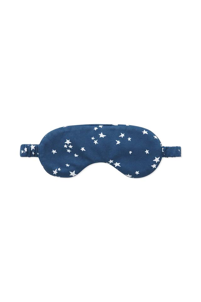 Pima Sleep Mask in Midnight Star | LAKE Pajamas