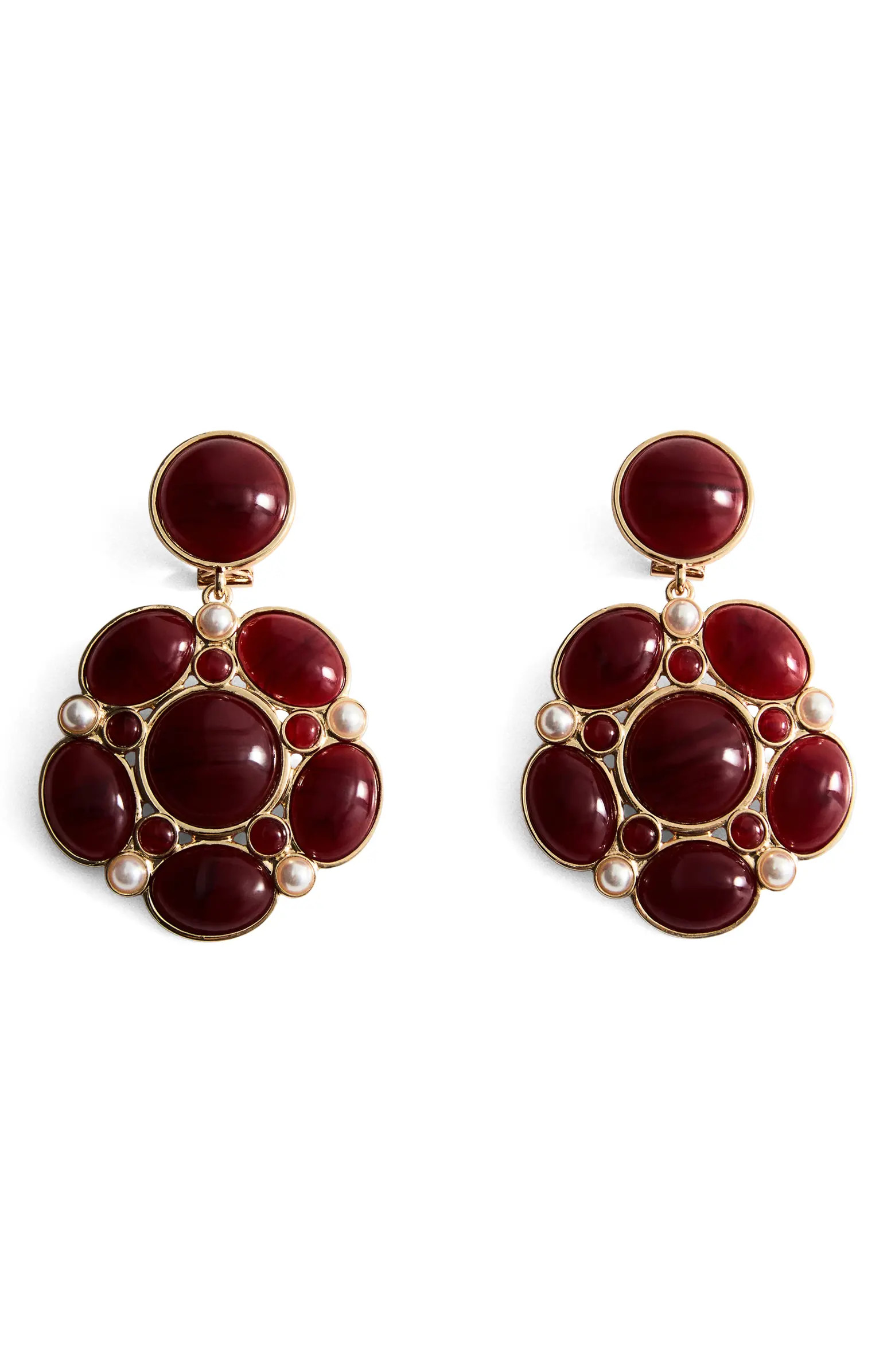 MANGO Resin Drop Earrings | Nordstrom | Nordstrom