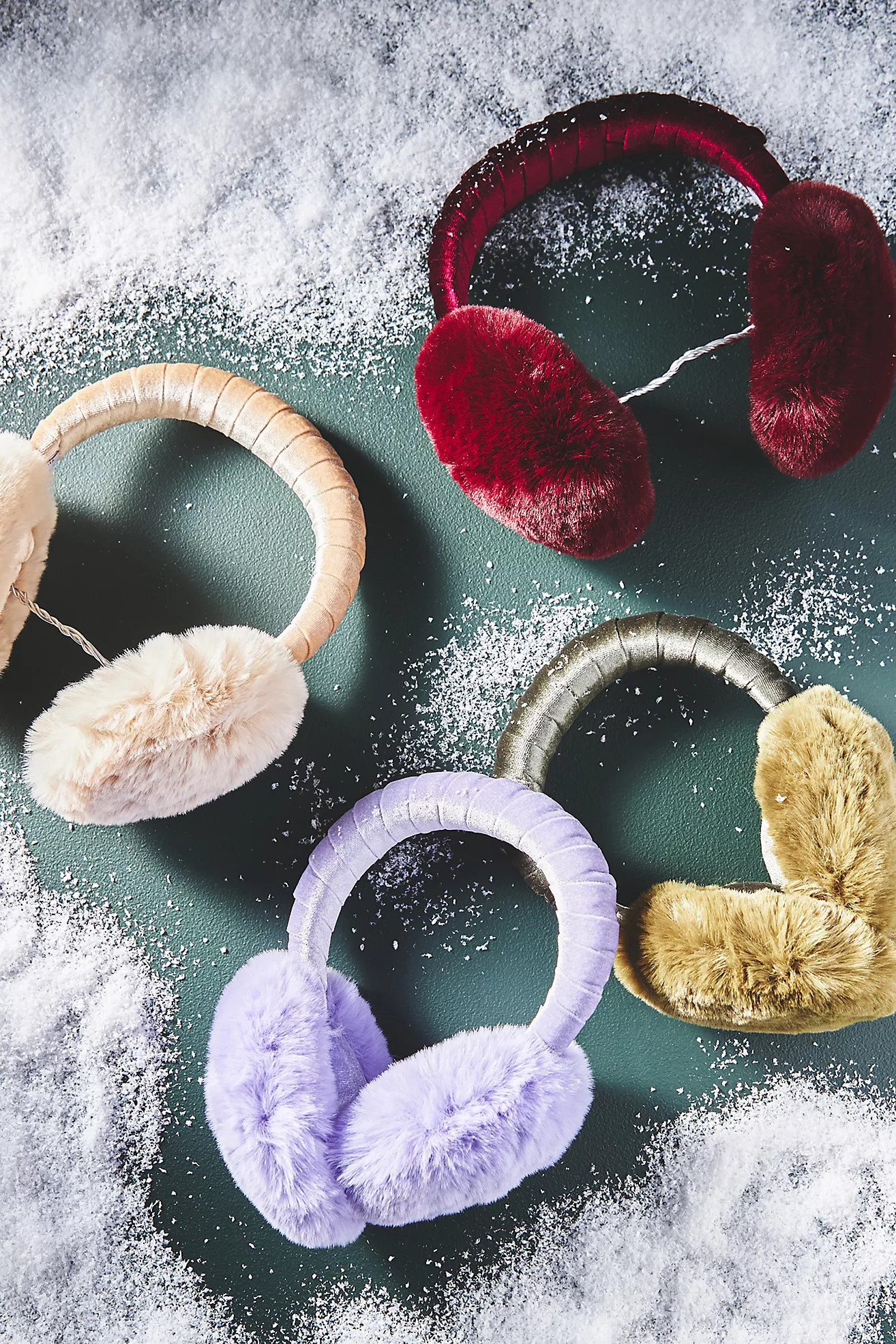 Faux Fur Velvet Earmuffs | Anthropologie (UK)