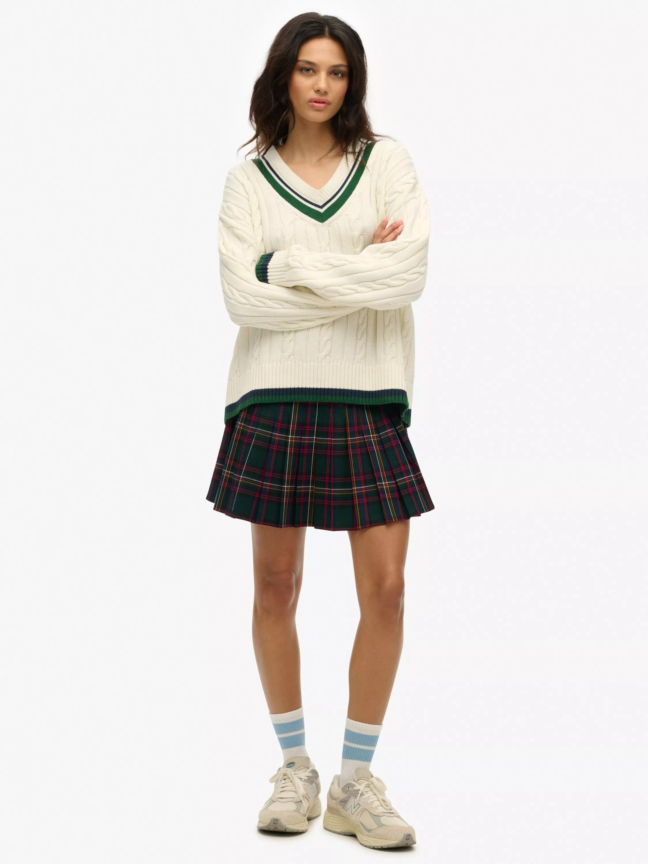 Superdry Check Mini Skirt | John Lewis (UK)