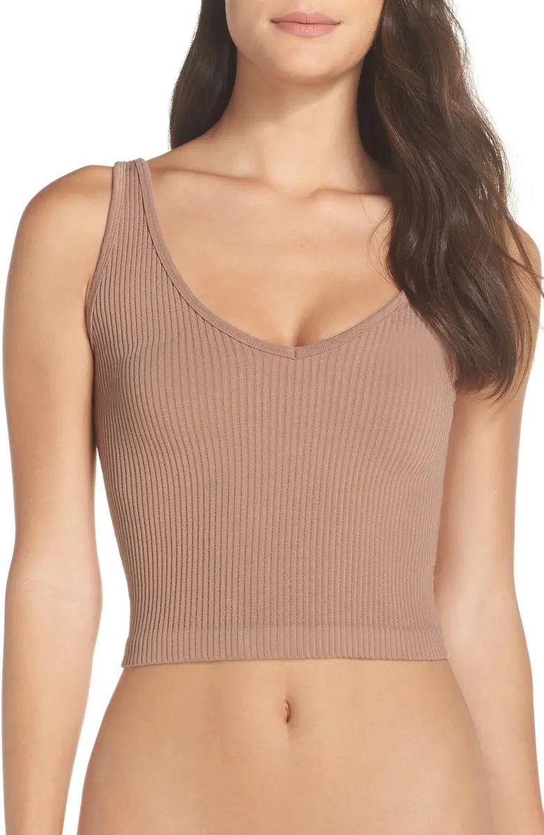 Rib Brami Crop Tank | Nordstrom