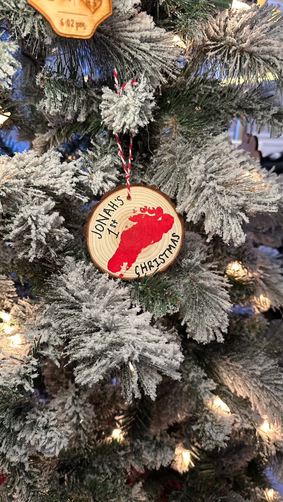 DIY project for my son’s first Christmas! These craft wood slices were perfect 🥰 

#DIY #firstchristmas #myfirstchristmas #woodslices #crafts 

#LTKBaby #LTKHome #LTKSeasonal