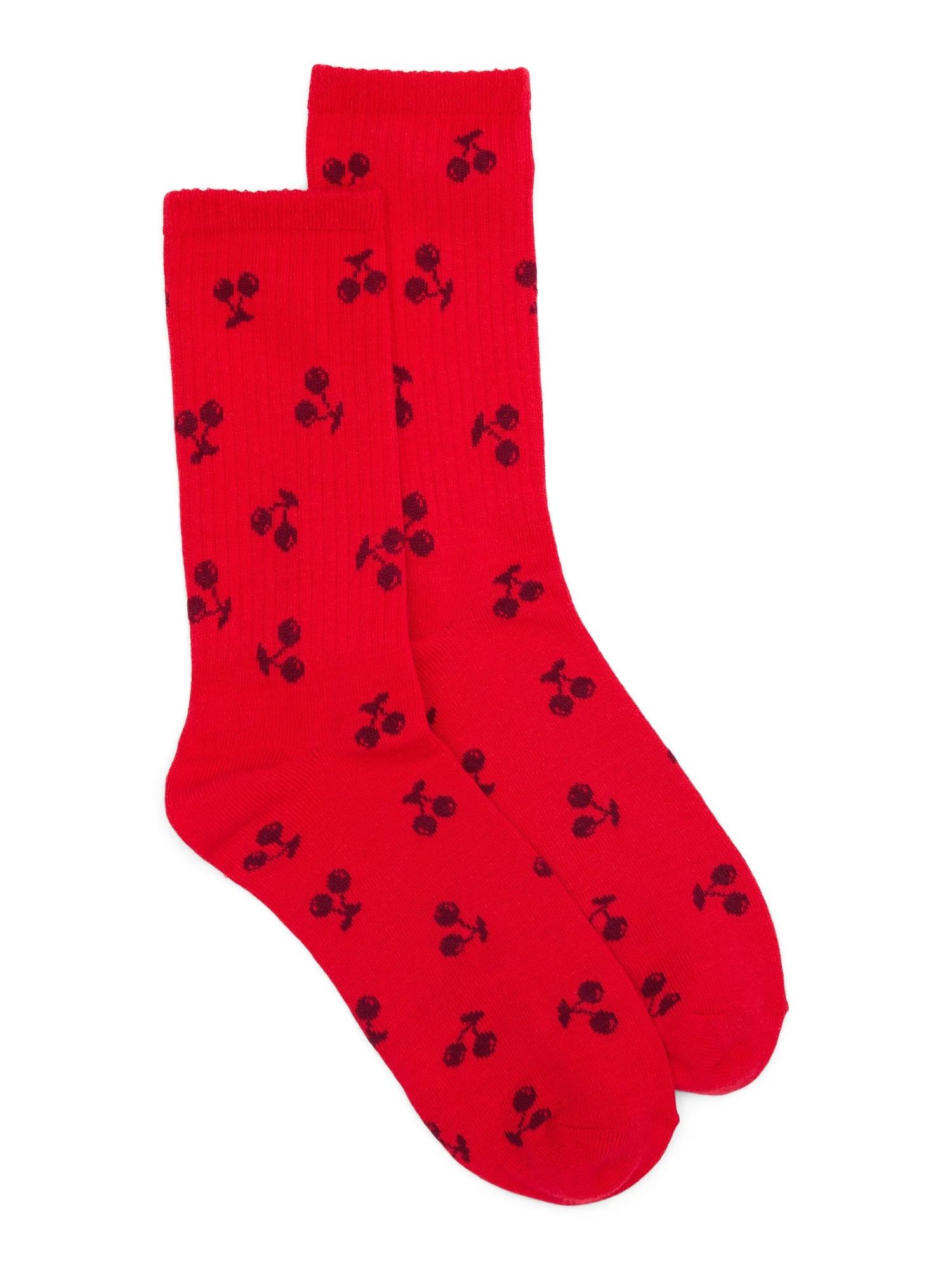 No Boundaries Crew Socks, 1-pack, Women's, Sizes 4-10 | Walmart (US)