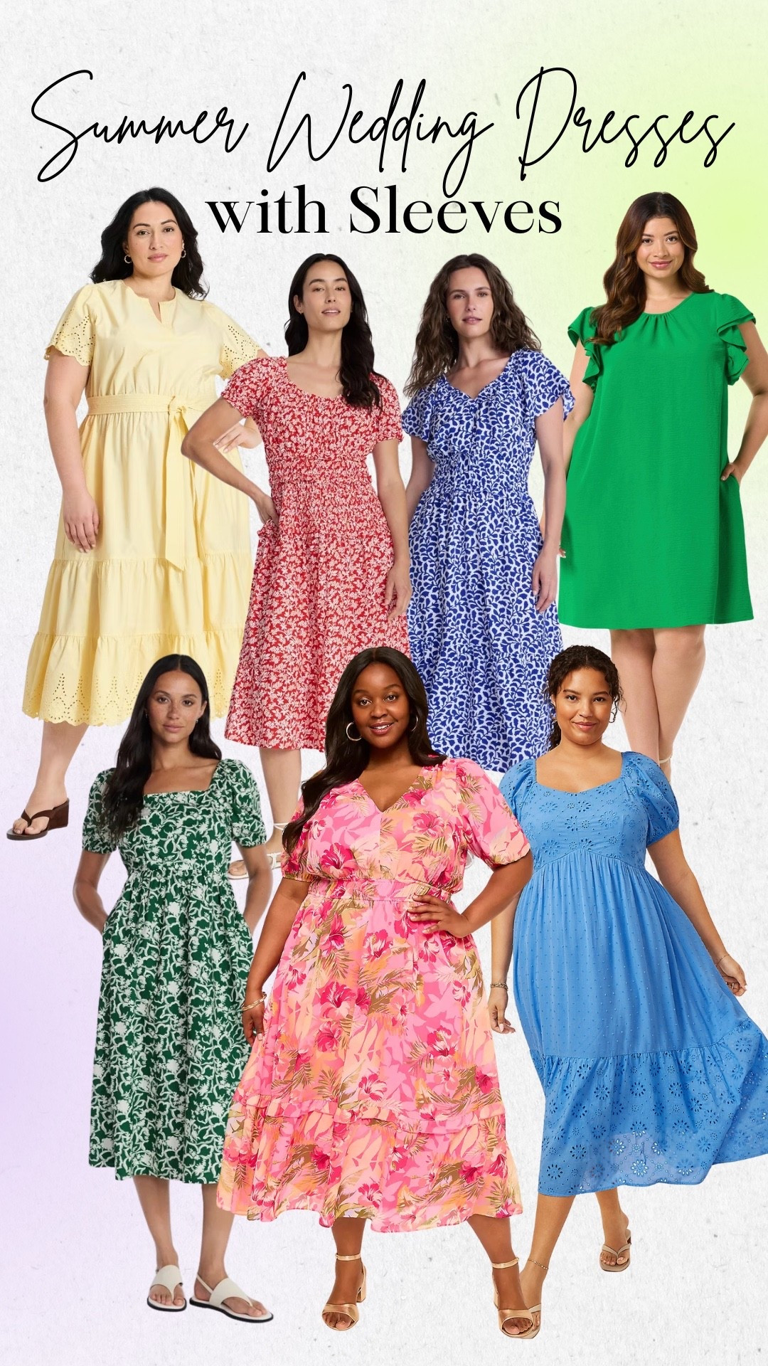 Request for summer casual wedding guest dresses with some arm coverage 🫶🏻

#LTKSaleAlert #LTKPlusSize #LTKWedding