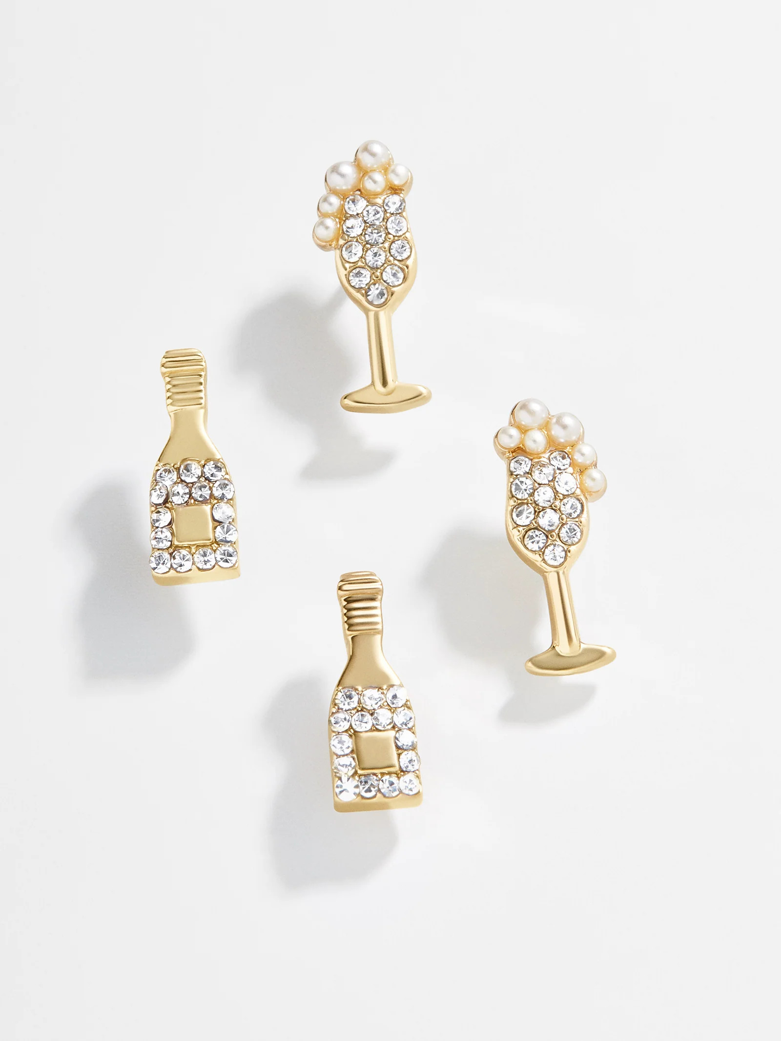 Pop the Bubbly Earring Set - Gold | BaubleBar (US)