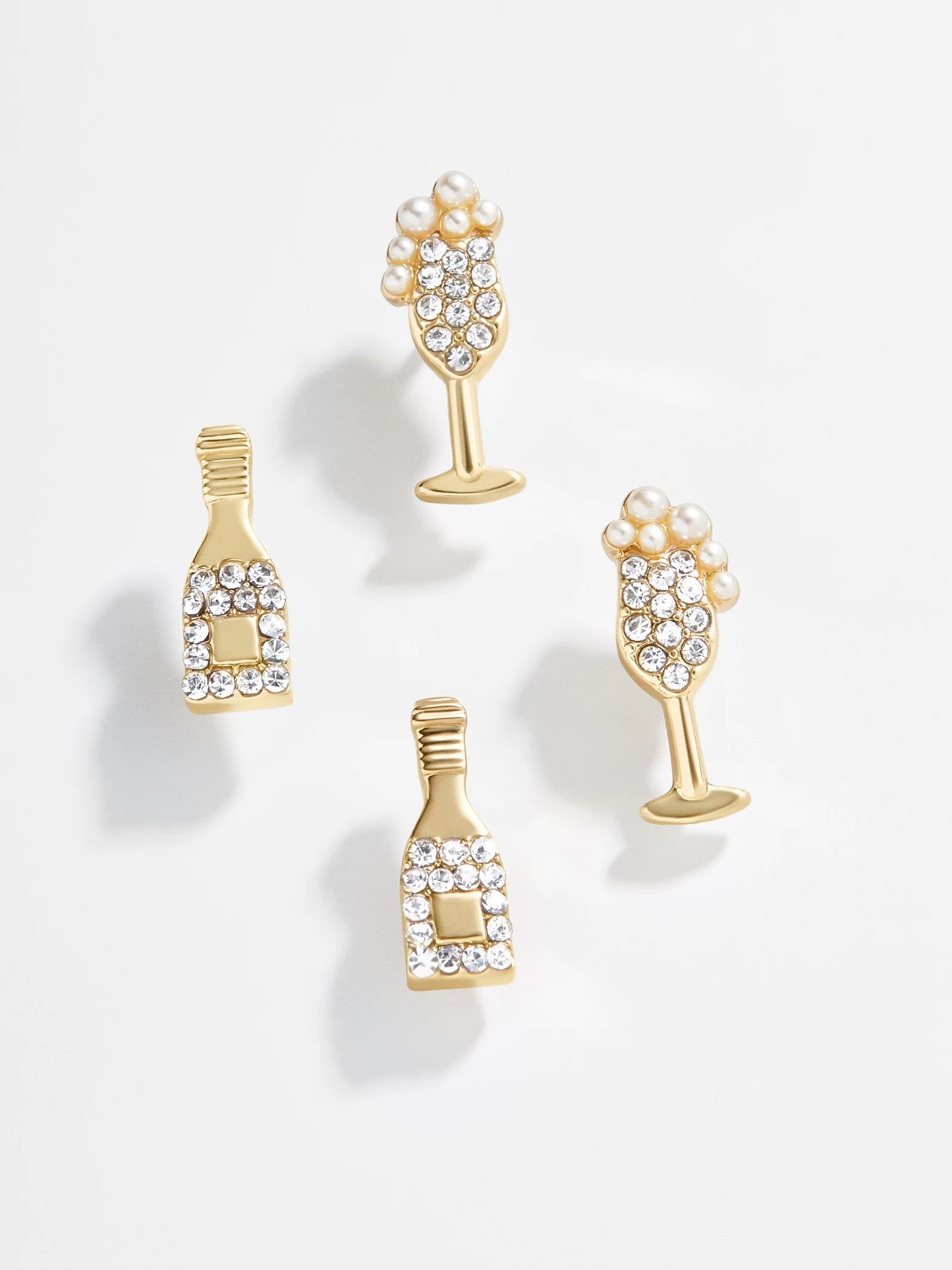 Pop the Bubbly Earring Set - Gold | BaubleBar (US)