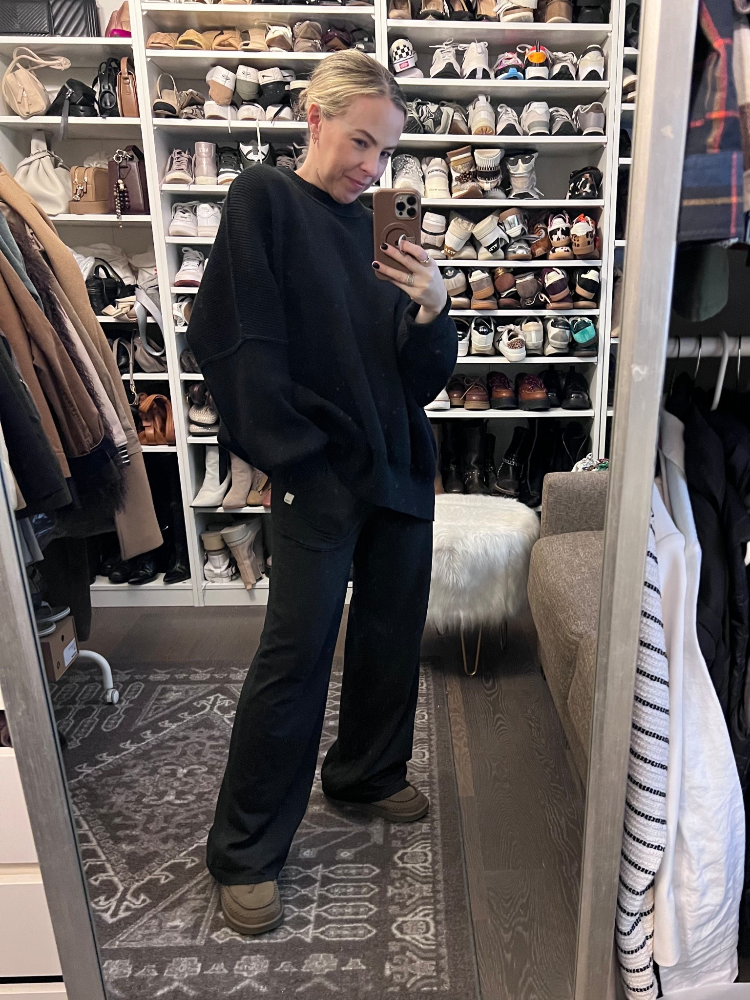 When you get back work work after you’ve been sick, keep it simple and comfortable but intentional.

#LTKOver40