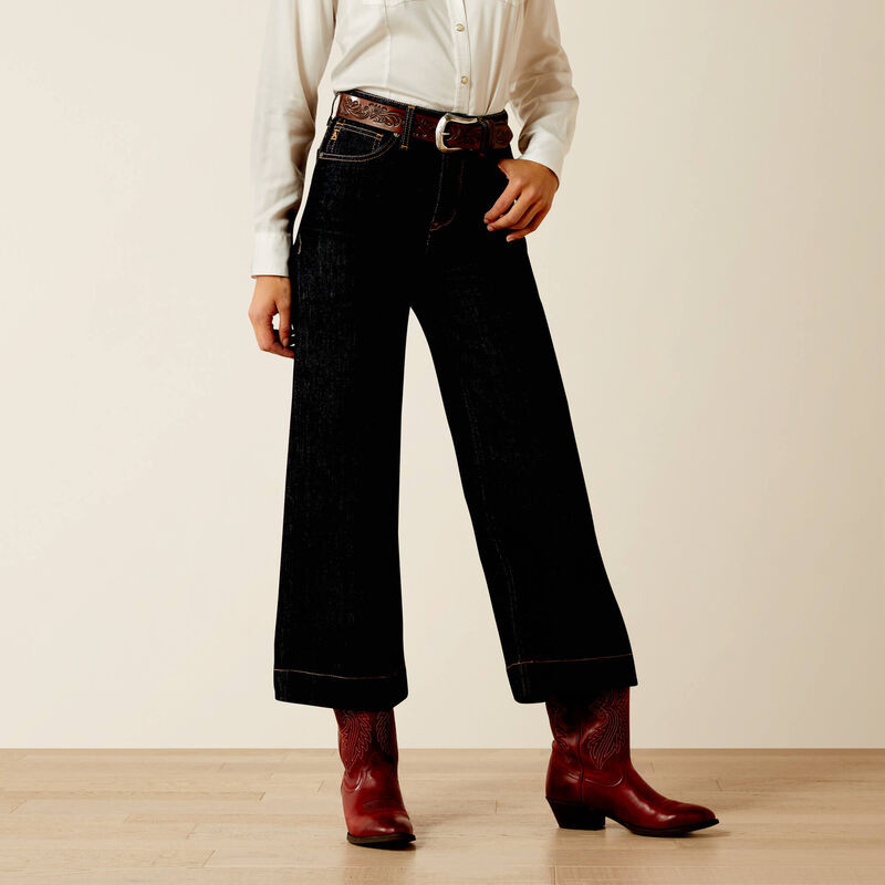 Ultra High Rise Countryside Wide Leg Jean | Ariat (US)