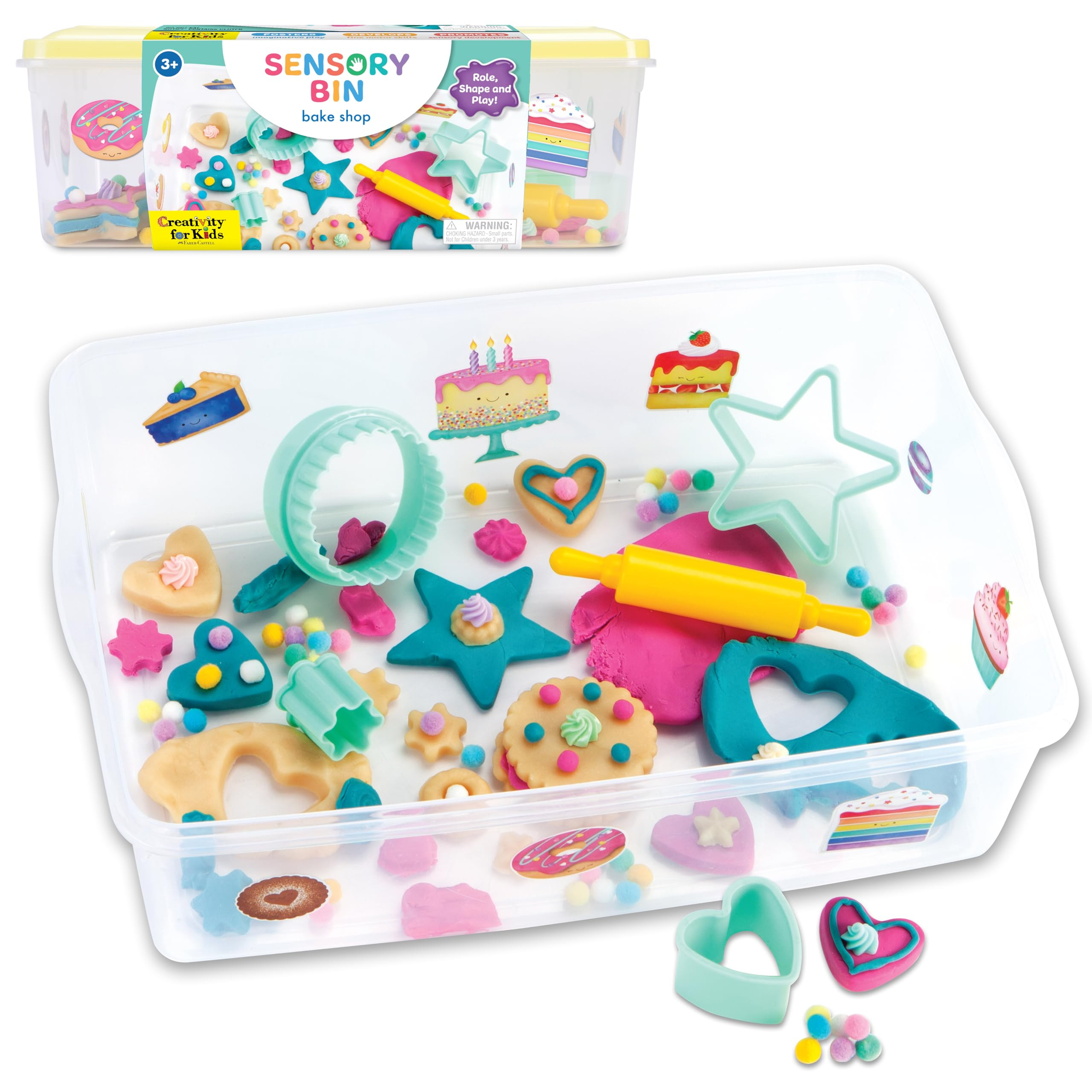 Creativity for Kids Sensory Bin: Bake Shop - Pretend Play Kindergarten Learning Activities, Senso... | Amazon (US)