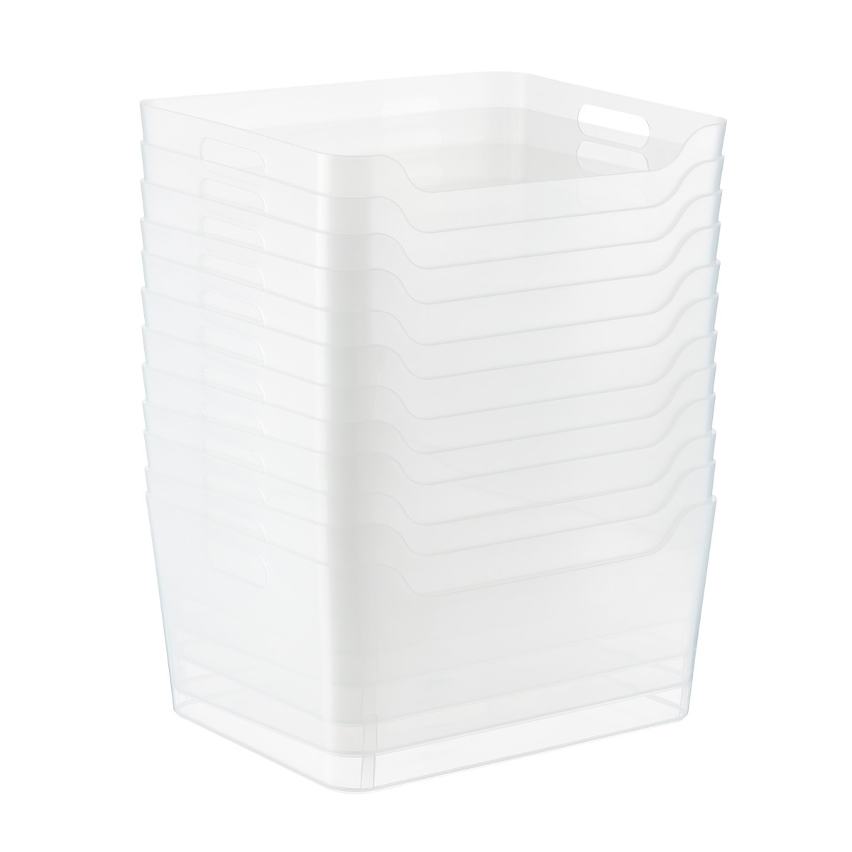Large Plastic Bins w/ Handles | The Container Store