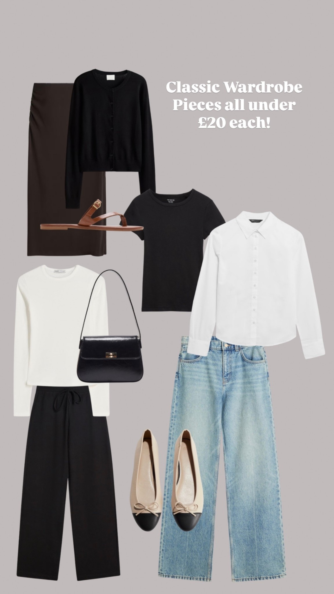 Classic basics under £20
Wardrobe staples
90s classic wardrobe 

#LTKuk #LTKshoes #LTKspring