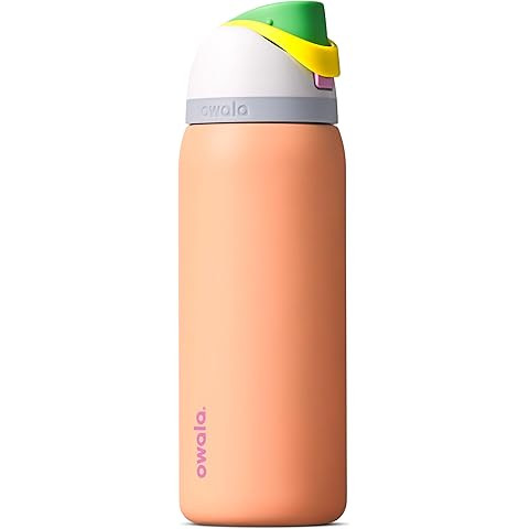 Owala Kids FreeSip Insulated Stainless Steel Water Bottle with Straw for Sports, Travel, and Scho... | Amazon (US)