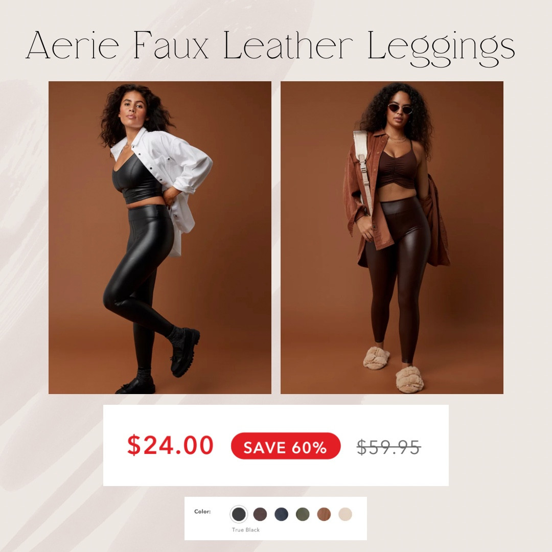 THE BEST FAUX LEATHER LEGGINGS ARE ON SALE. Run!!! Don’t walk!!! And push everyone out of the way who cares!!!! Just get them. I love them so much. Ugh. 💕

#LTKstyletip #LTKfindsunder50 #LTKsalealert