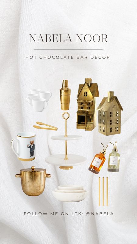 Create a festive hot chocolate bar with a few of my favorites pieces! ✨

#LTKSeasonal #LTKhome #LTKparties