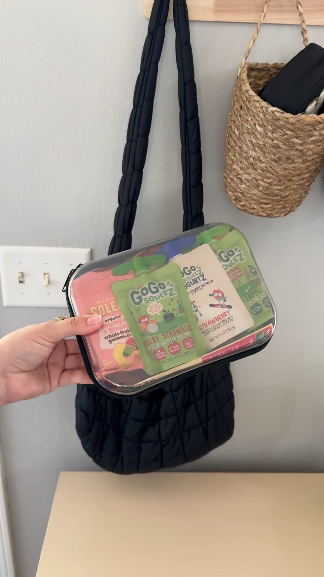 Diaper bag organization 

Clear hard sided pouch 
Diaper bag 


#LTKSeasonal #LTKKids #LTKBaby