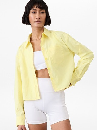 Midday Cropped Shirt | Athleta | Athleta