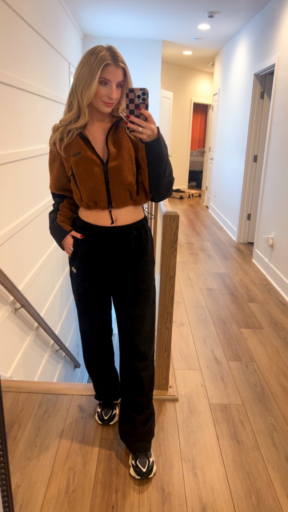 Jacket - small
Sweatpants - xxs (each color runs different, typically I’m an xs) 
Shoes - tts 

#LTKActive #LTKSeasonal #LTKootd