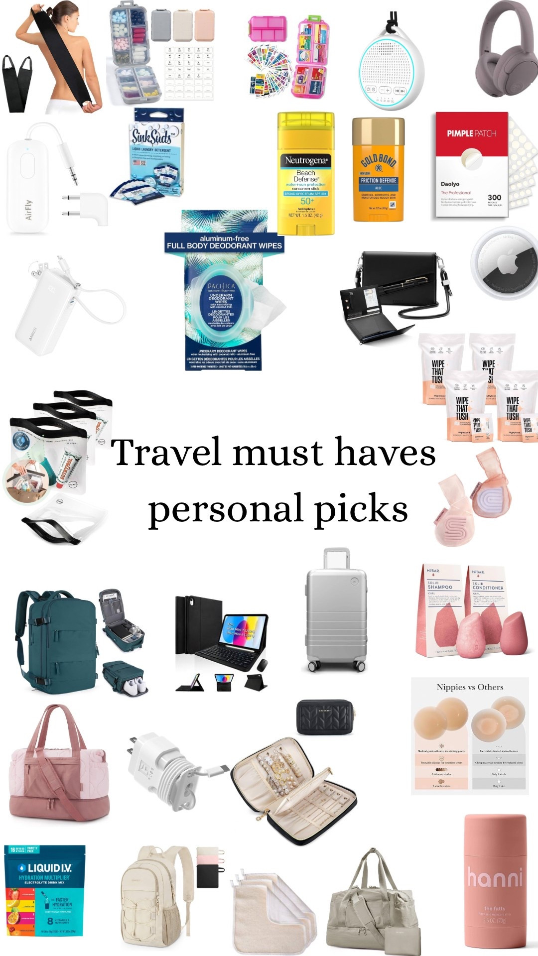 These are the must haves for me when traveling. 

#LTKTravel #LTKFamily #LTKSeasonal