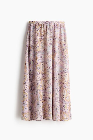 H & M - Loose-Fit Skirt - Light Pink/Patterned | H&M (US + CA)