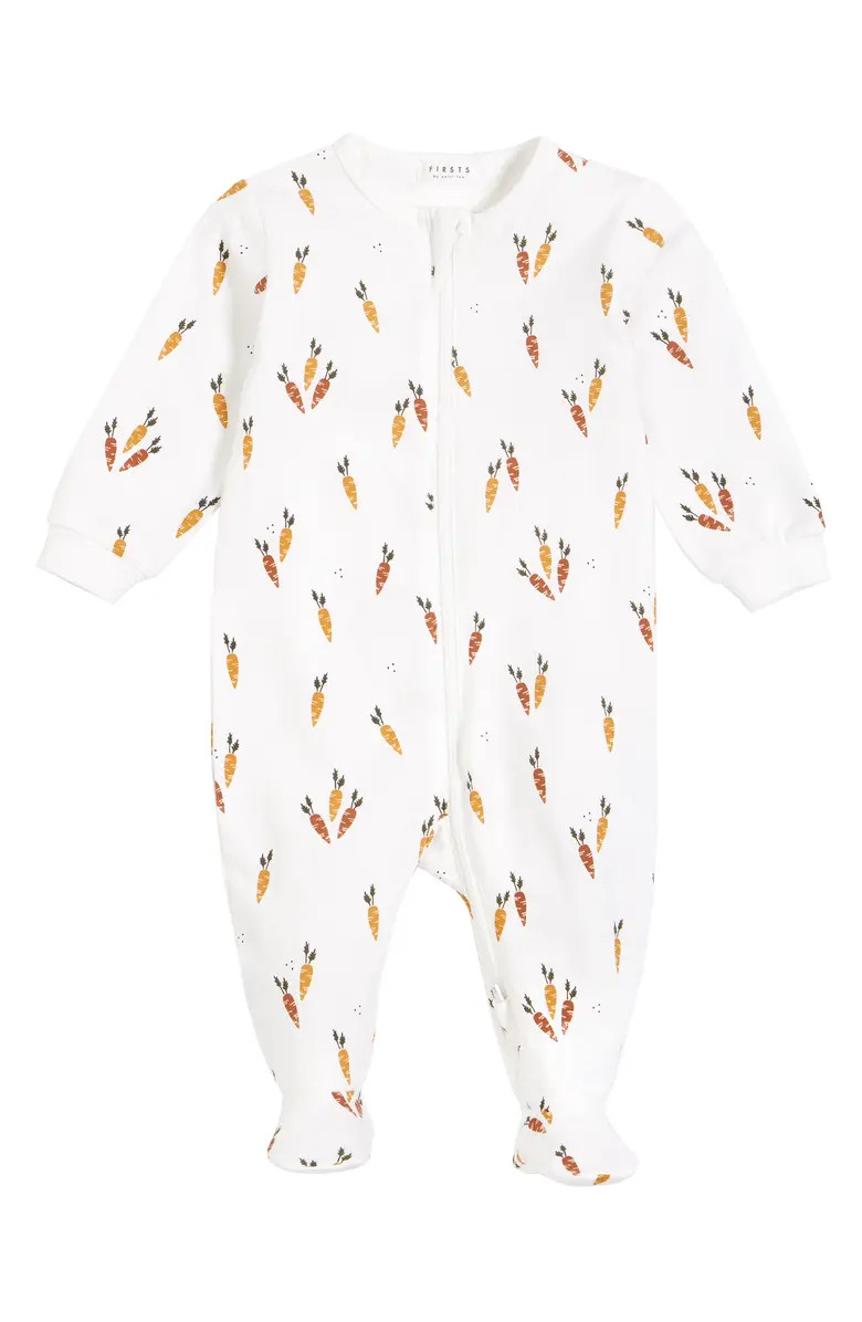 Carrots Fitted One-Piece Stretch Organic Cotton Pajamas | Nordstrom