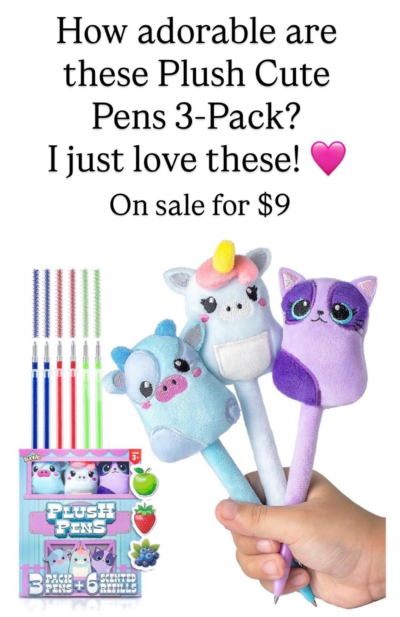 Obsessed with plush pens 

#LTKKids