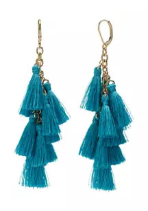 Tassel Linear Earrings | Belk