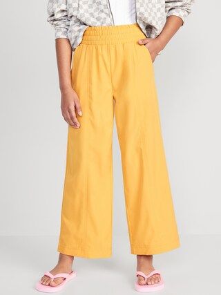StretchTech High-Waisted Wide-Leg Performance Pants for Girls | Old Navy (US)