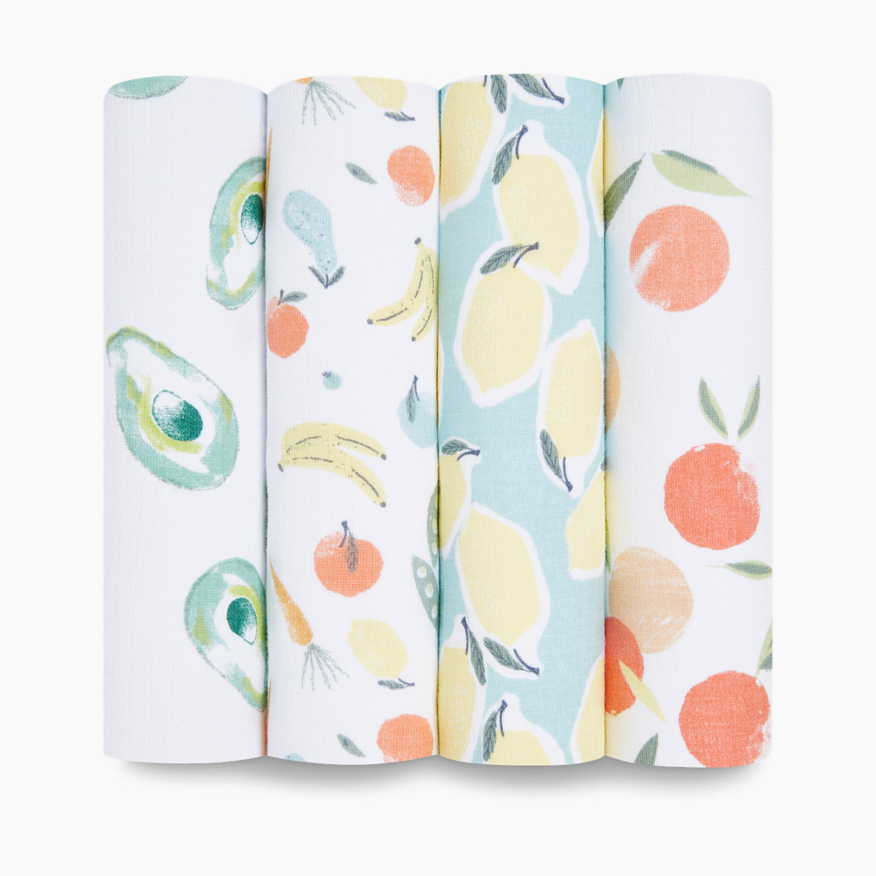 Essentials Cotton Muslin Swaddles (4 Pack) | Babylist