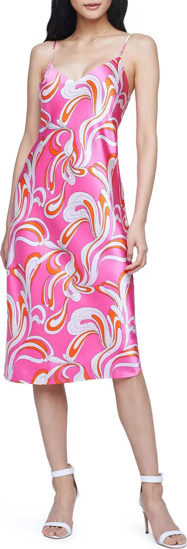 L'AGENCE Jodie V-Neck Silk Slipdress | Nordstrom | Nordstrom