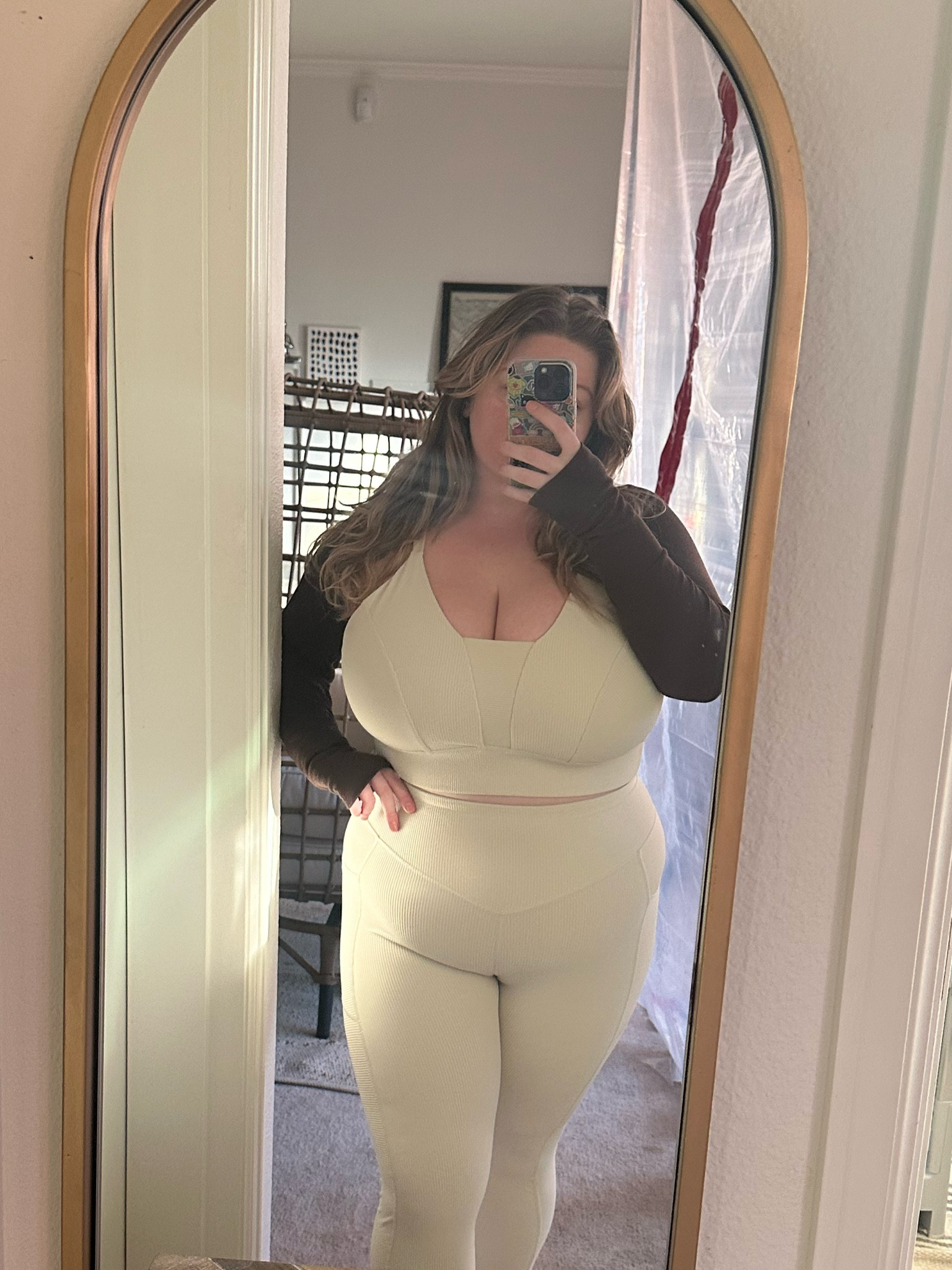 old navy activewear is fuller bust friendly ✔️

Top 2x
Leggings L

#LTKfit #LTKcurves